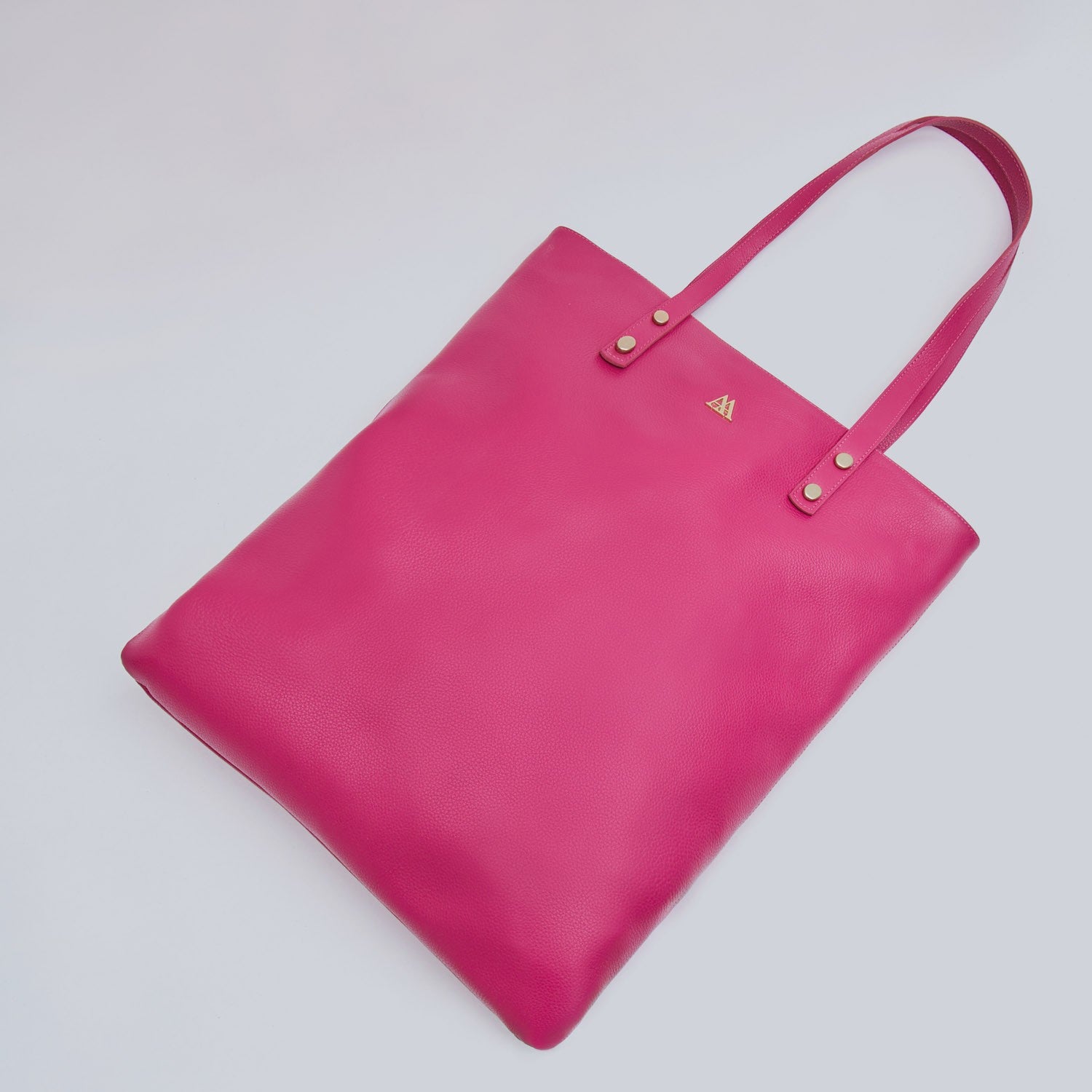 Noa Bolso Tote Bag Piel Fucsia