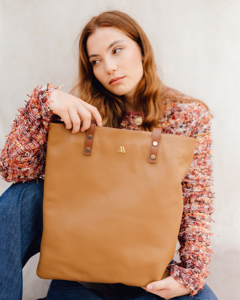 Noa Bolso Tote Bag Piel Cuero