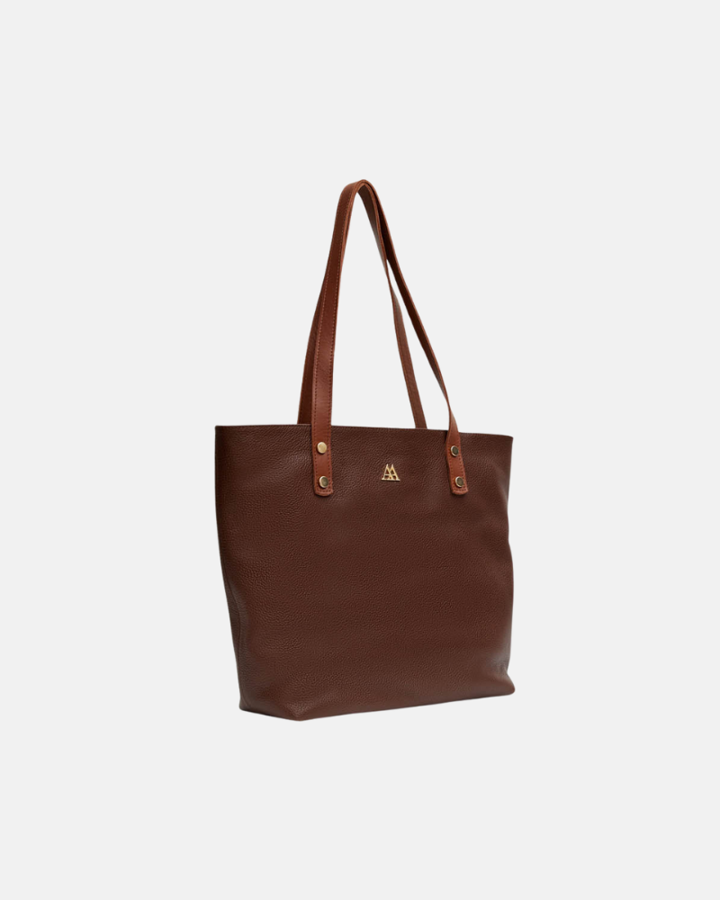 Sofia Bolso Shopper Piel Marrón