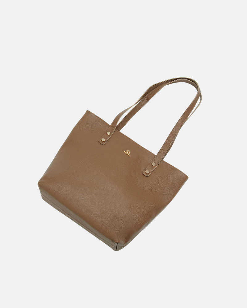 Sofia Bolso Shopper Piel Taupe