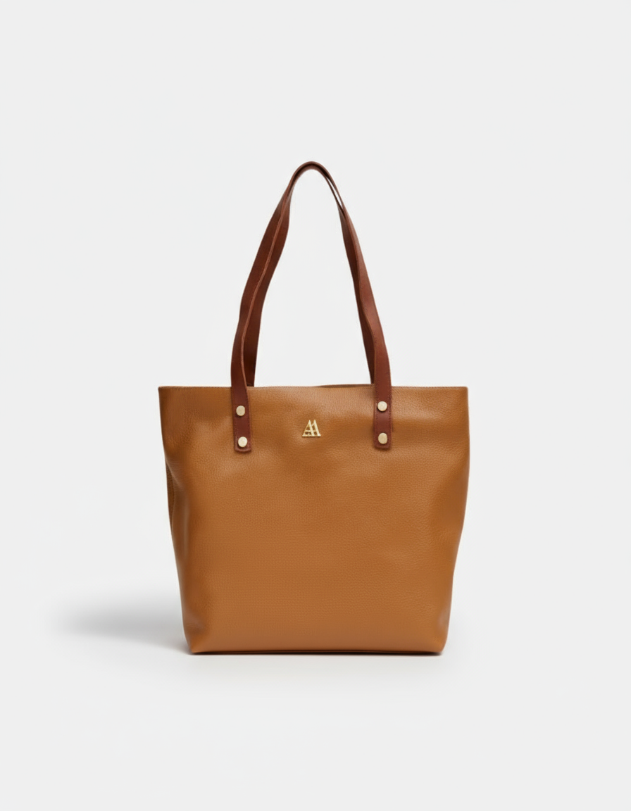 Sofia Leather Shopper Bag