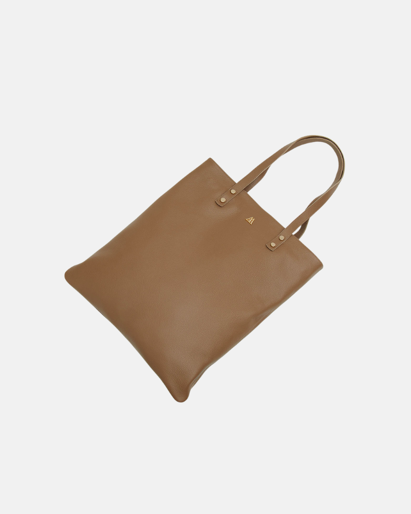 Noa Bolso Tote Bag Piel Taupe
