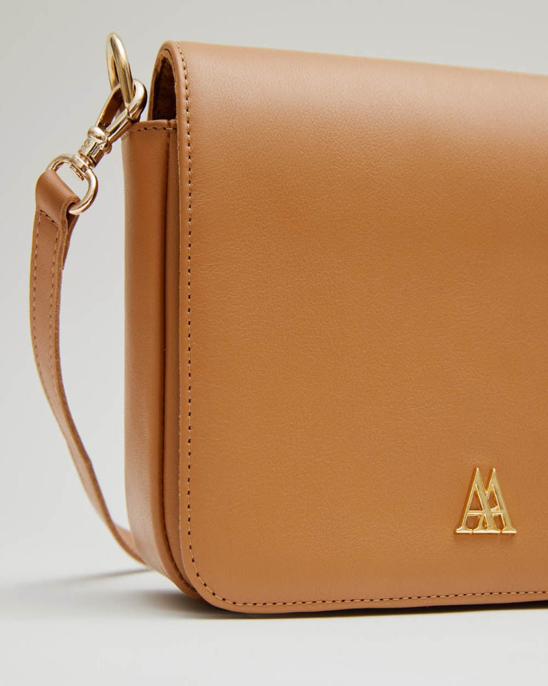 María Bolso Solapa Mini Piel Cuero