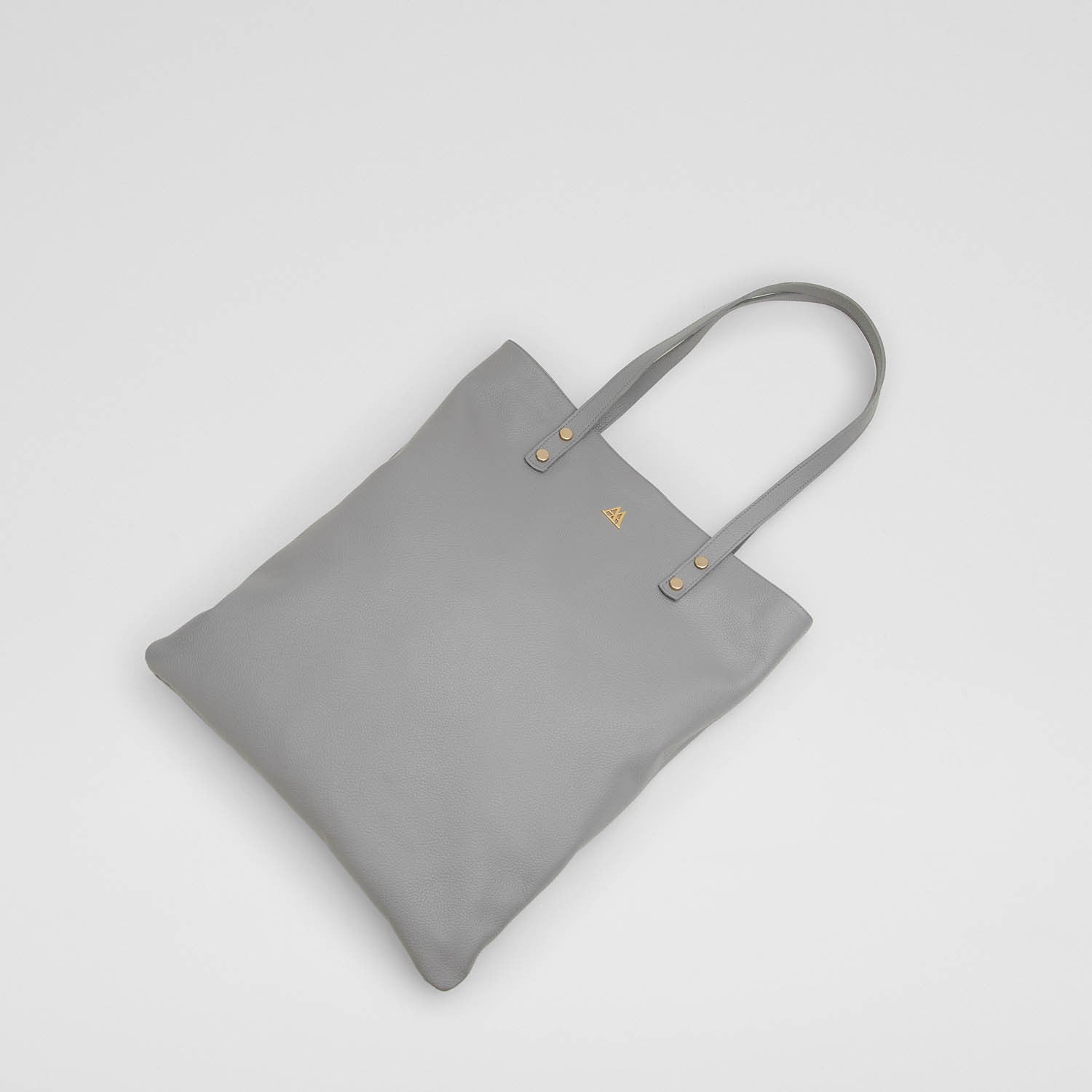 Noa Bolso Tote Bag Piel Gris