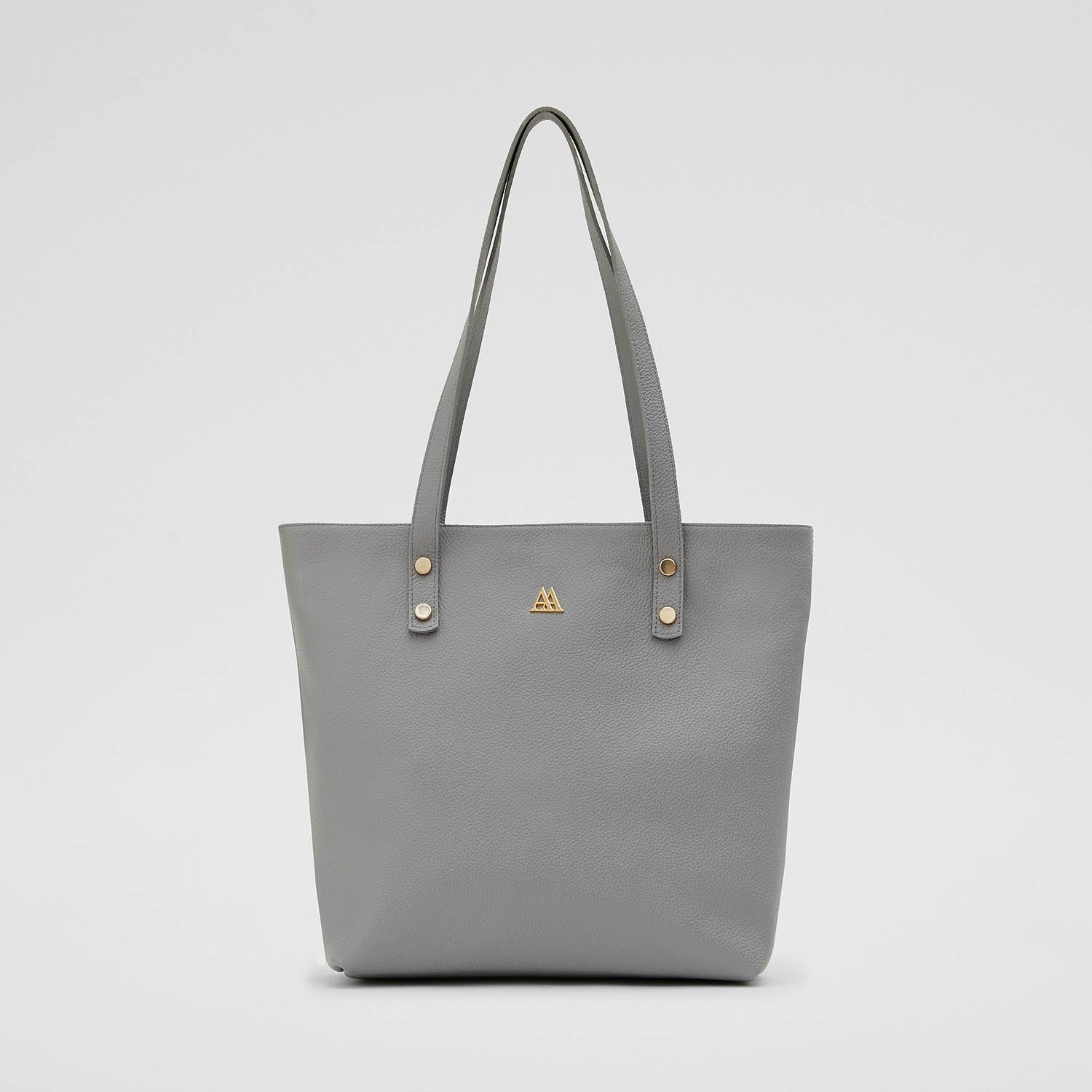 Sofía Sac Shopper Cuir Gris