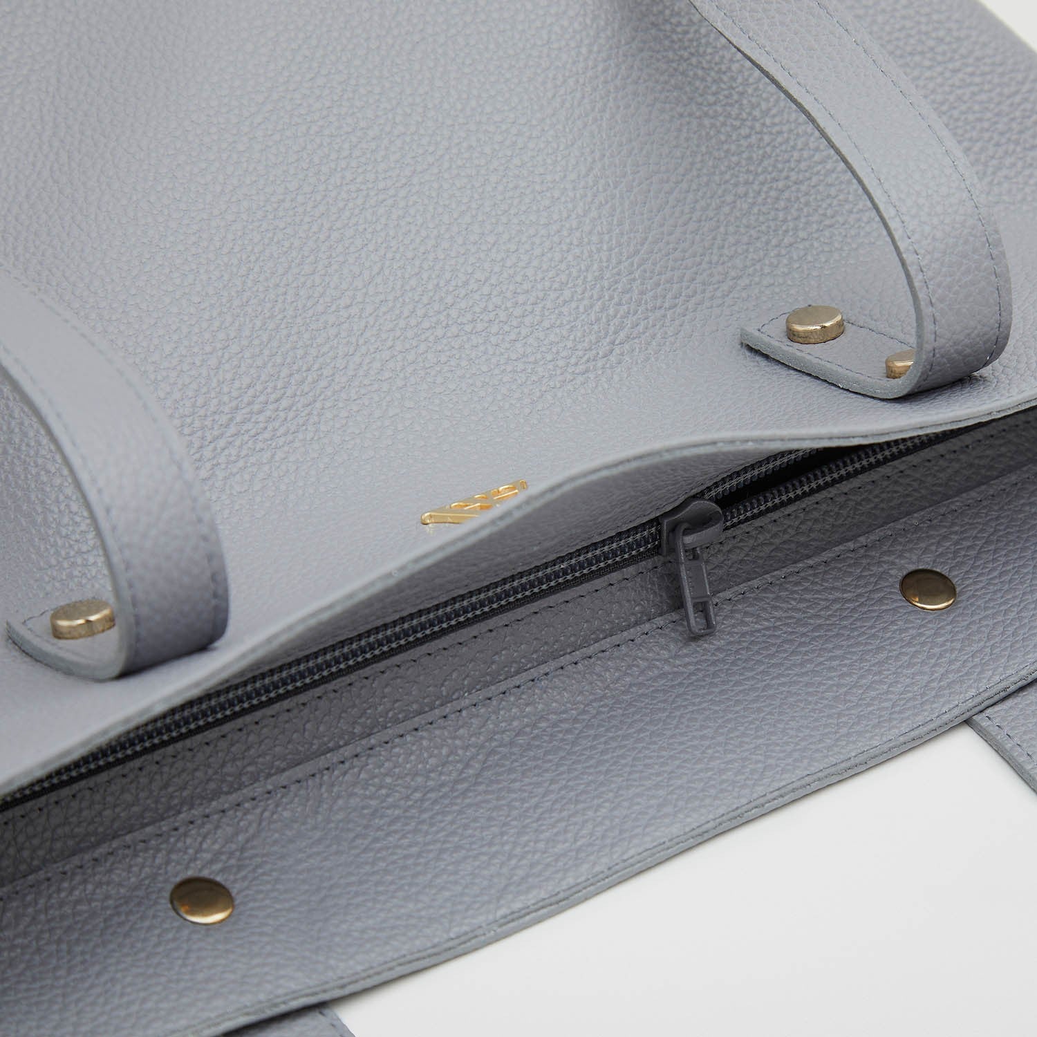 Noa Bolso Tote Bag Piel Gris