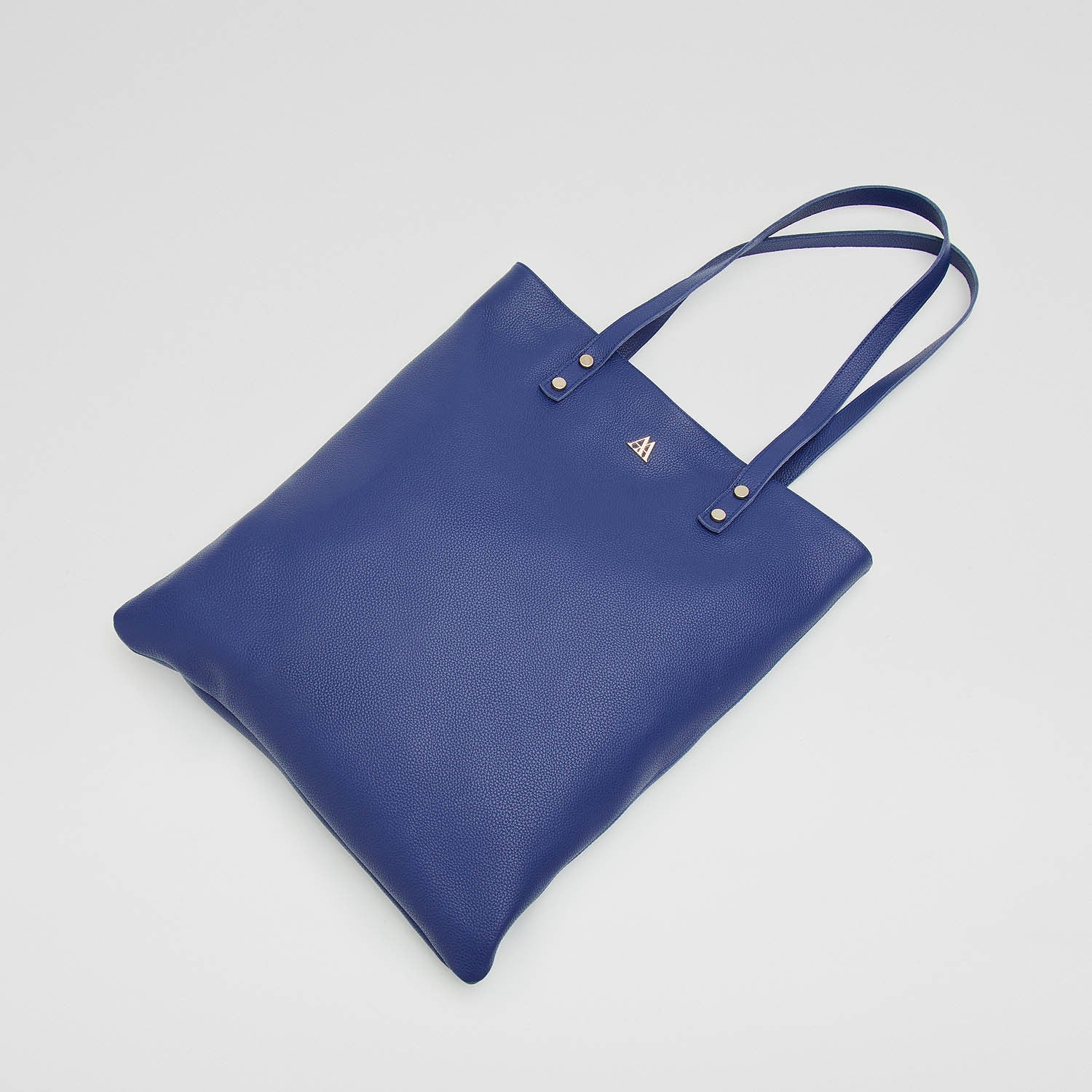 Noa Bolso Tote Bag Piel Azul