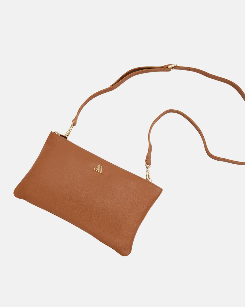 Catalina Leather Clutch Bag
