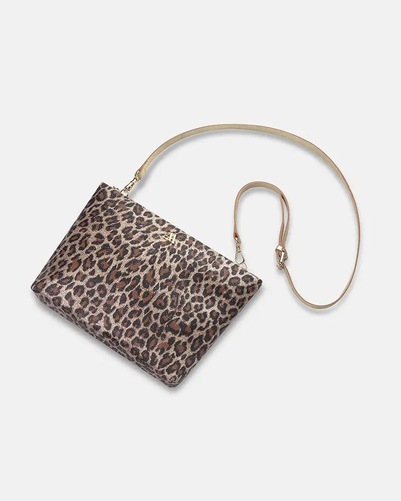 Manola Bolso Clutch Leopard