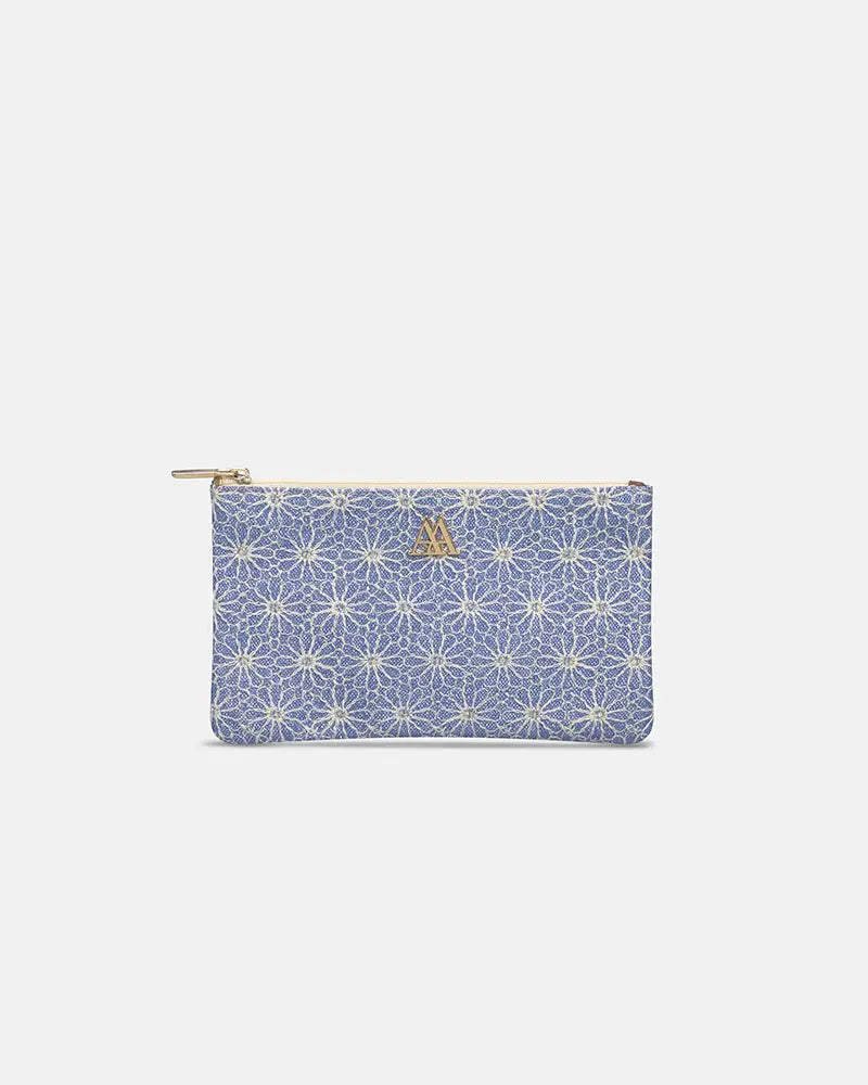 Maya Wallet Taupe Leather