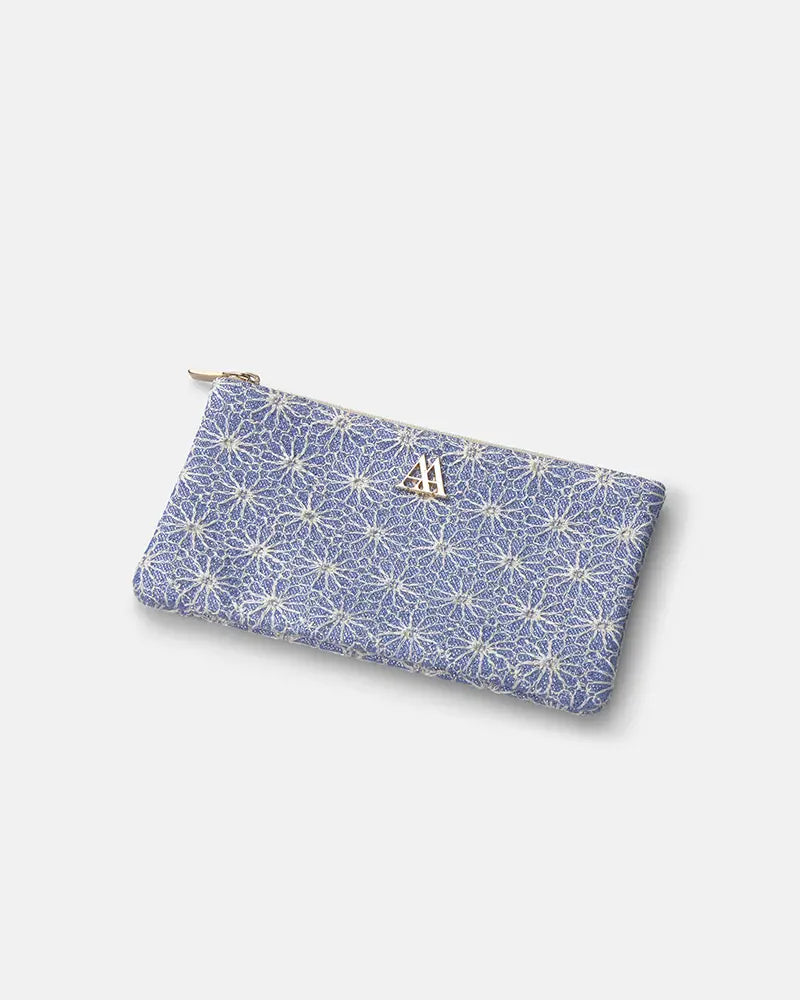 Maya Wallet Taupe Leather