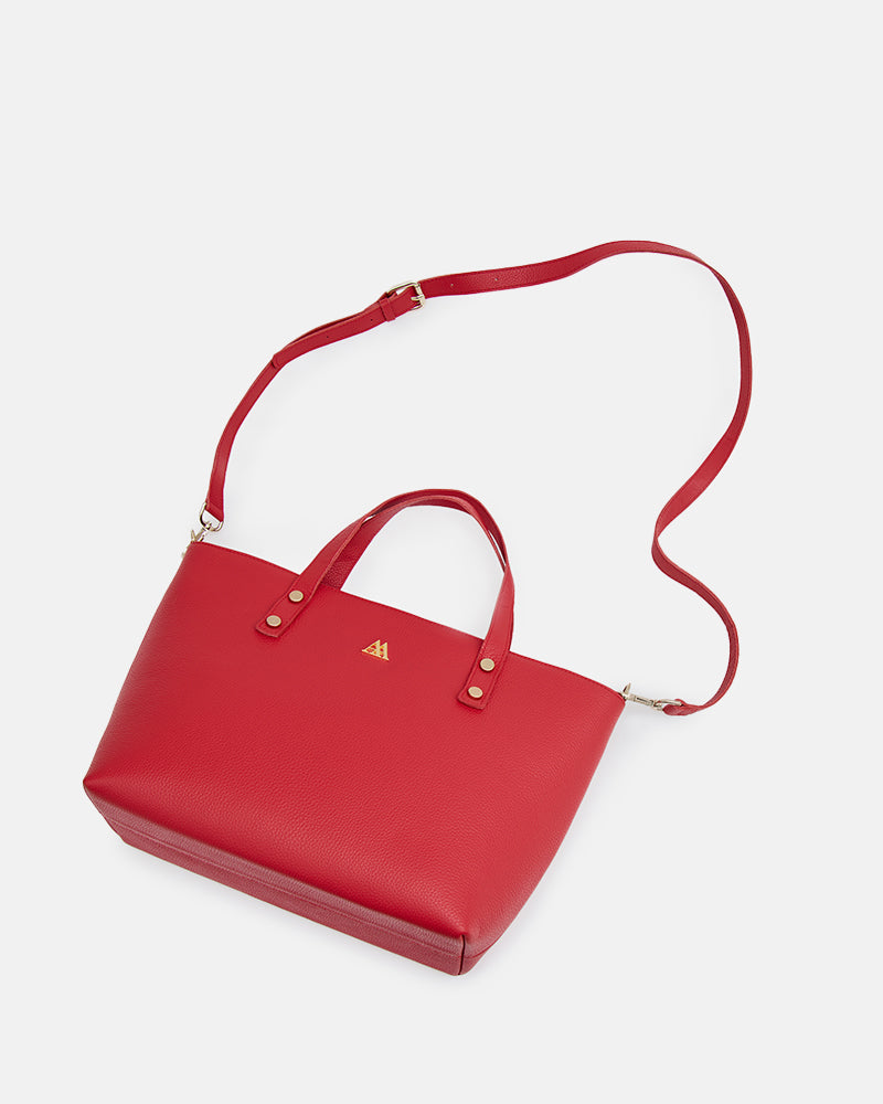 Antonia Bolso Shopper Piel Rojo