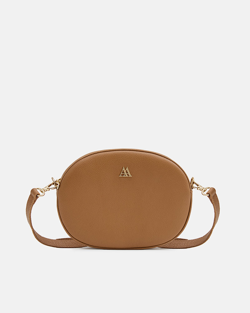 Olivia Bolso Ovalado Piel Cuero