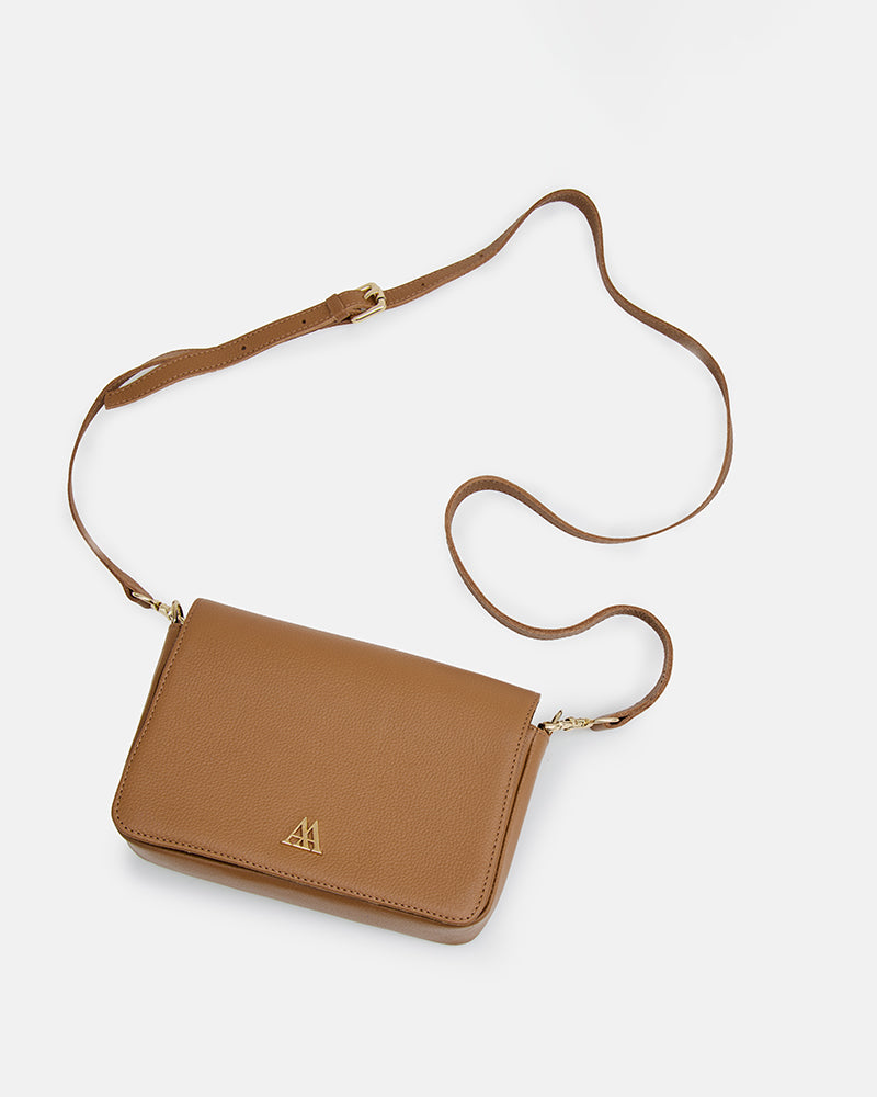 Maria Mini Leather Flap Bag