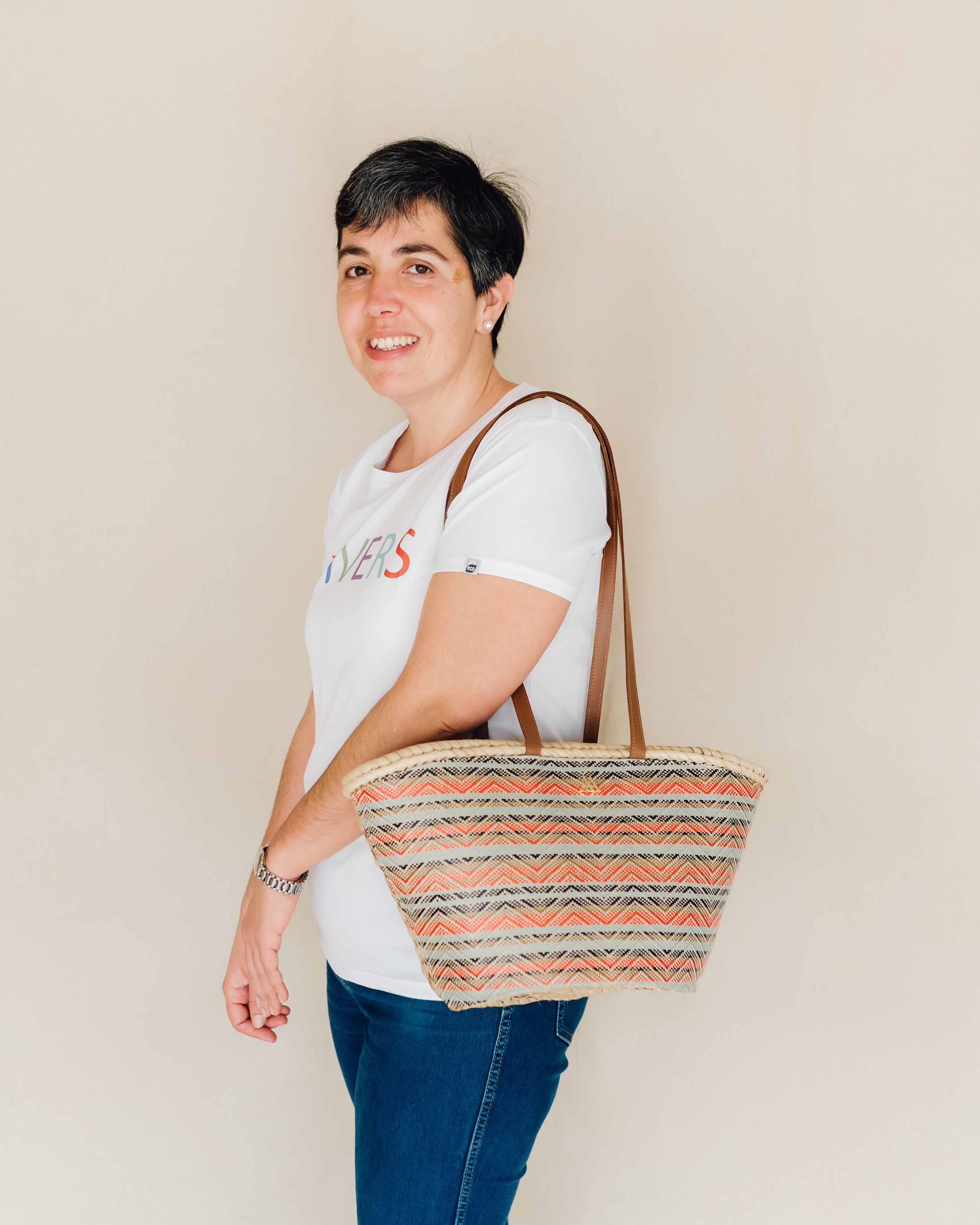 Carmen Rafia Multicolor