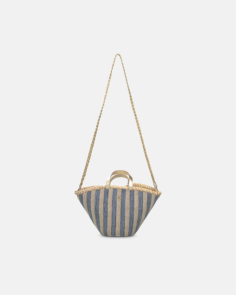 Carmina Rayas Lurex Azul