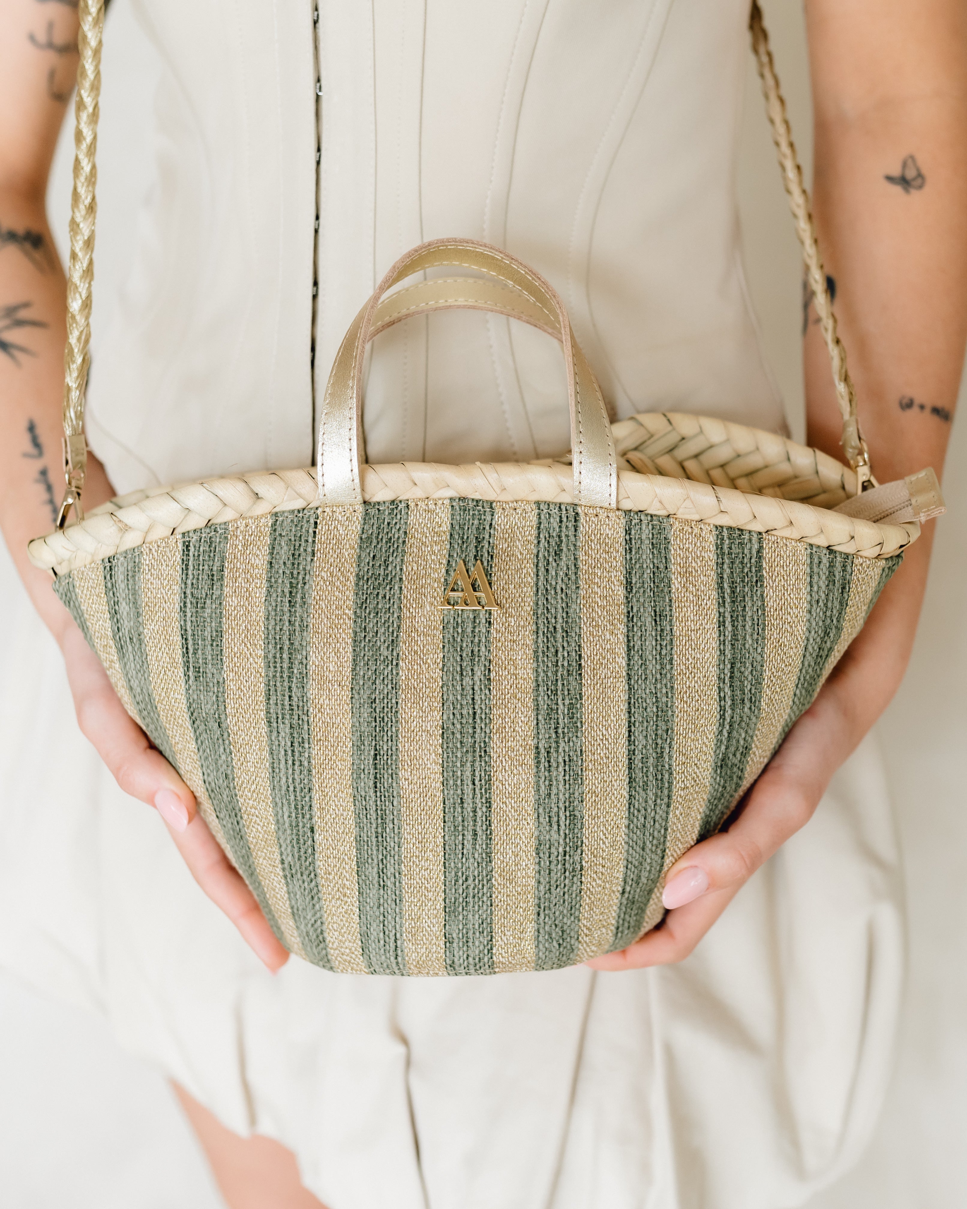 Carmina Rayas Lurex Verde