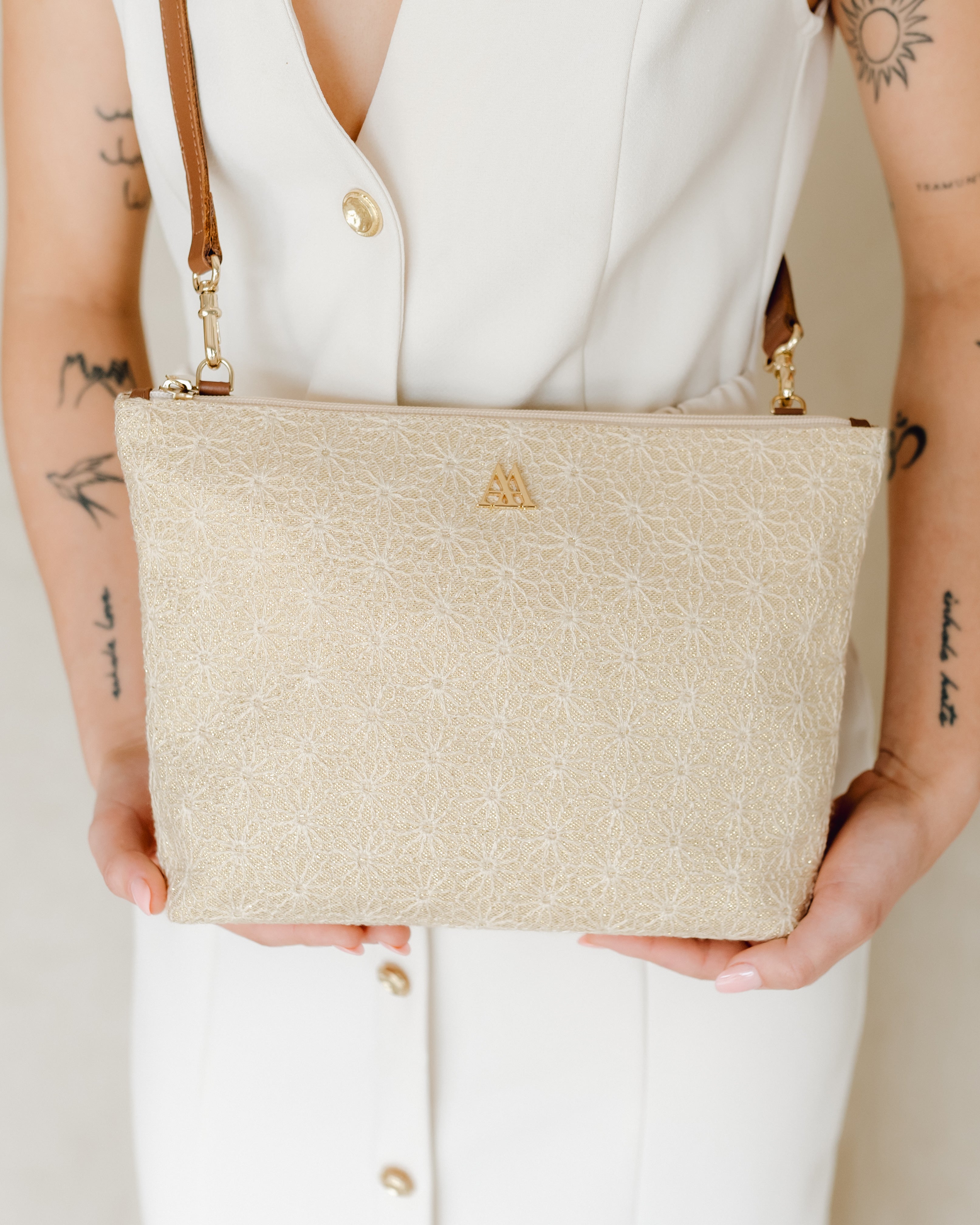Manola Flores Lurex Oro