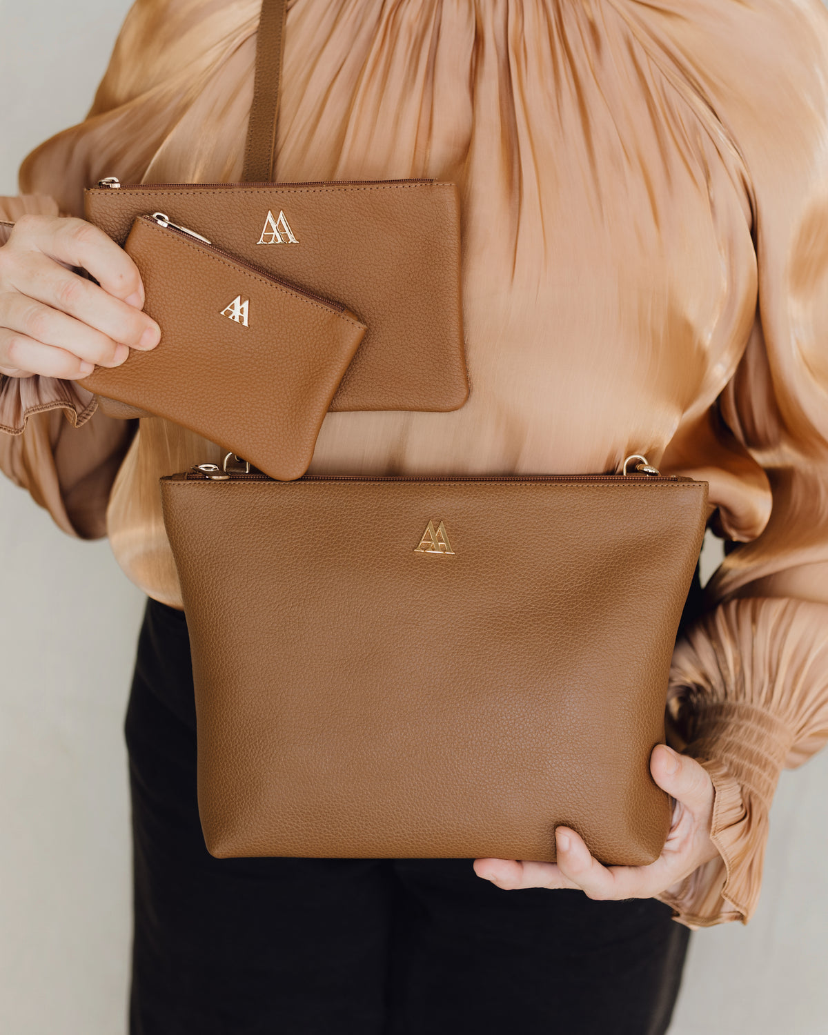 Manola Pochette en Cuir