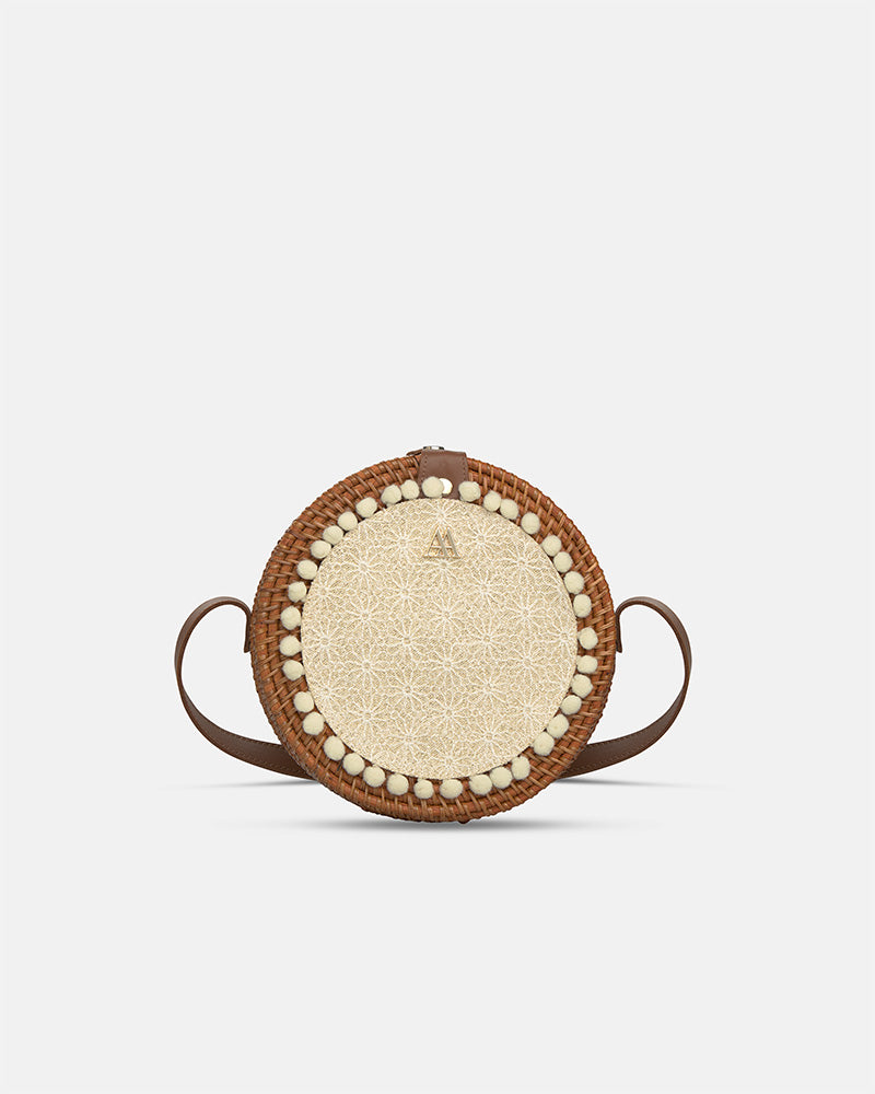 Rosa Flores Lurex Oro