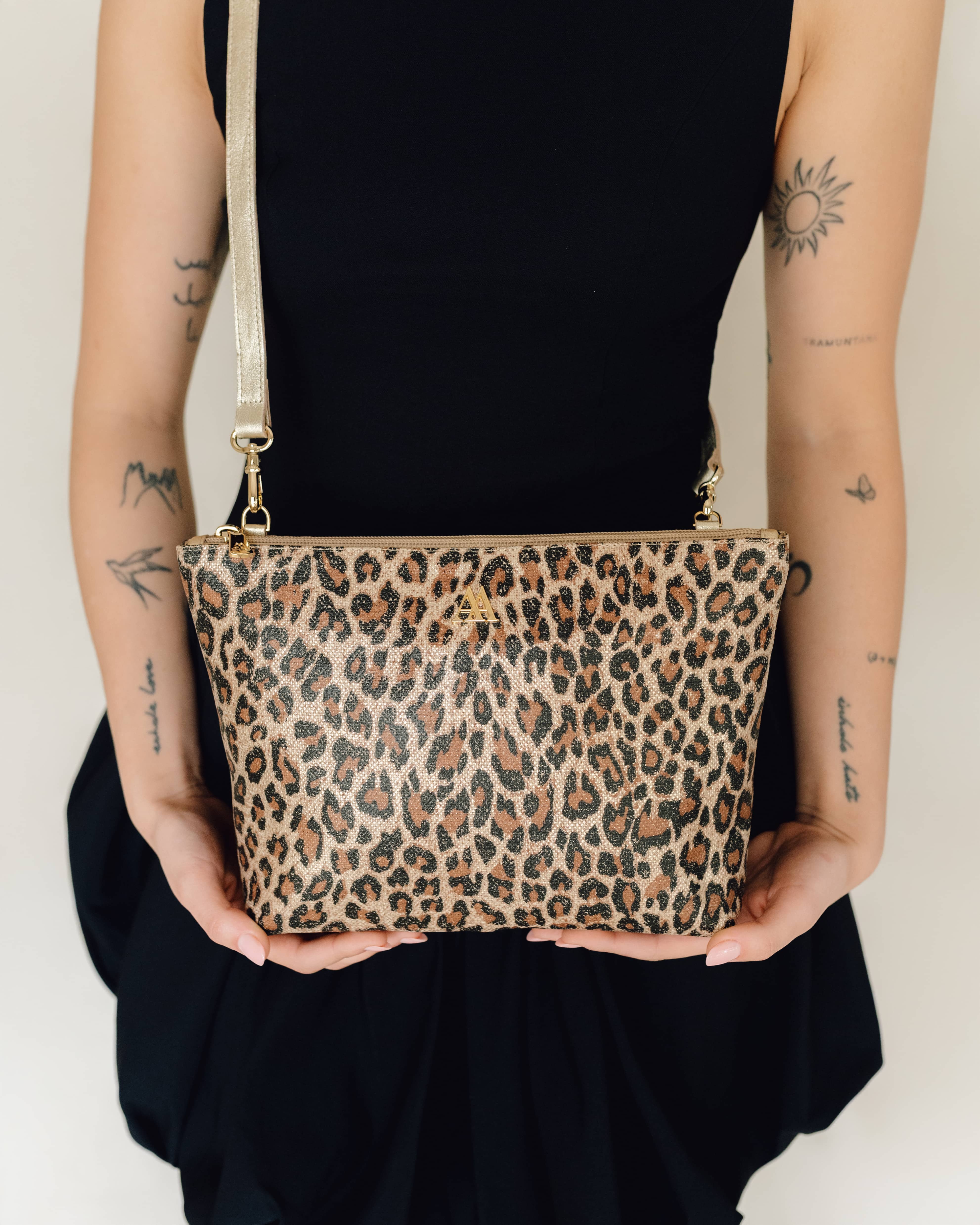 Manola Bolso Clutch Leopard