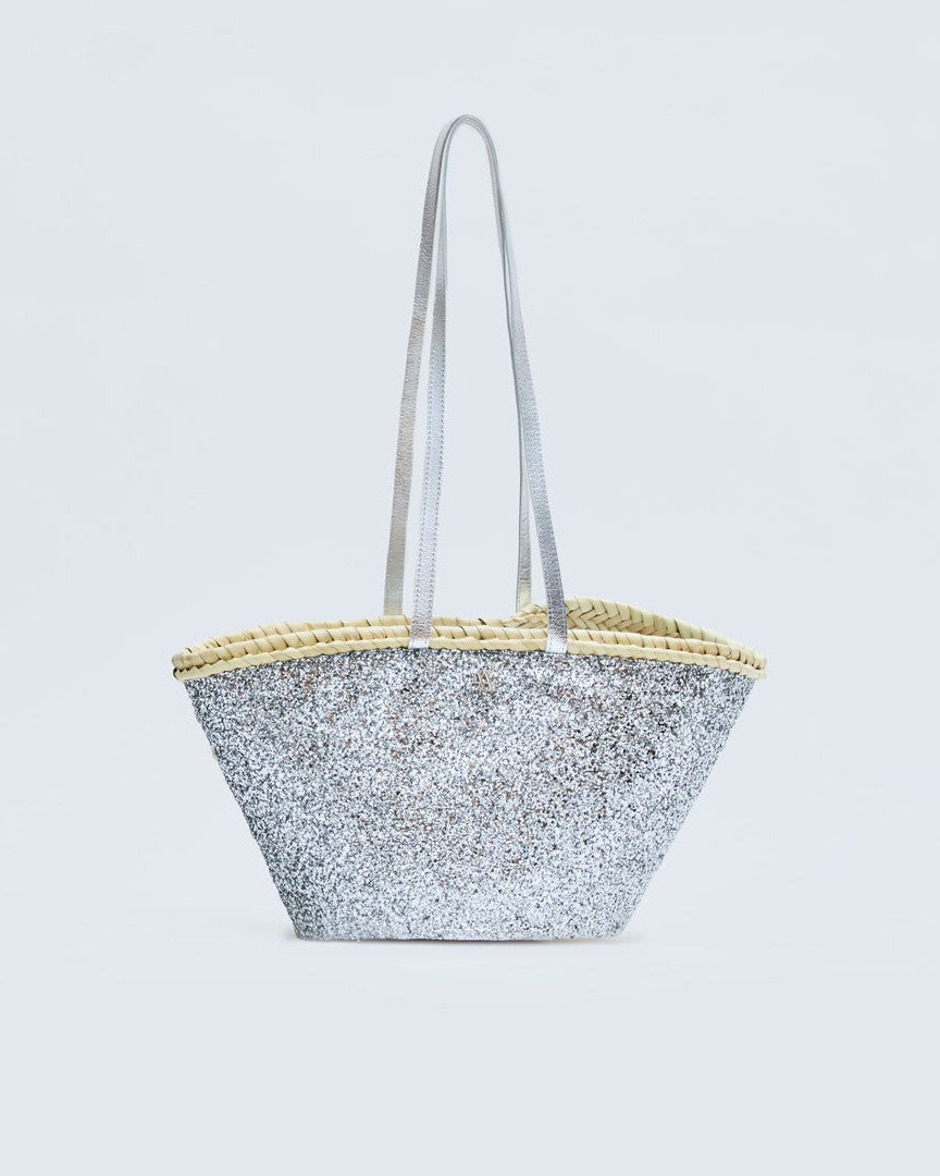 Carmen Capazo Small Silver Glitter