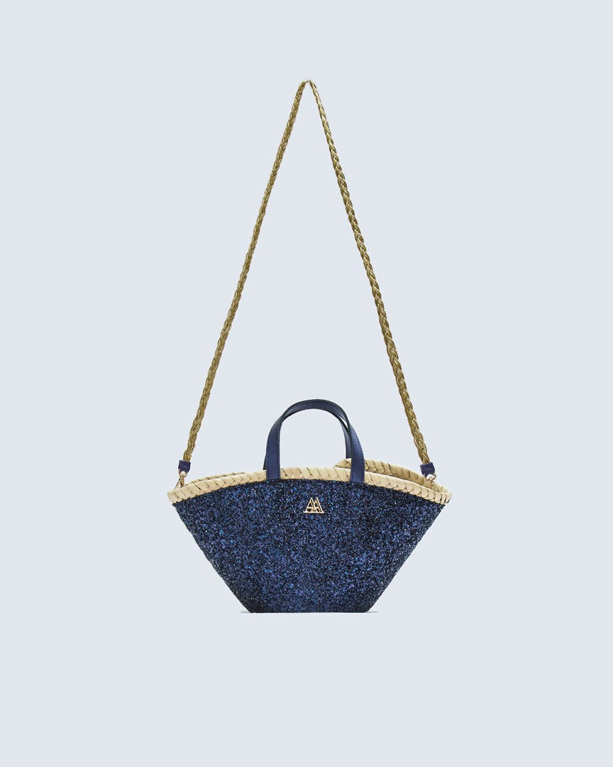 Carmina Capazo Mini Glitter Navy