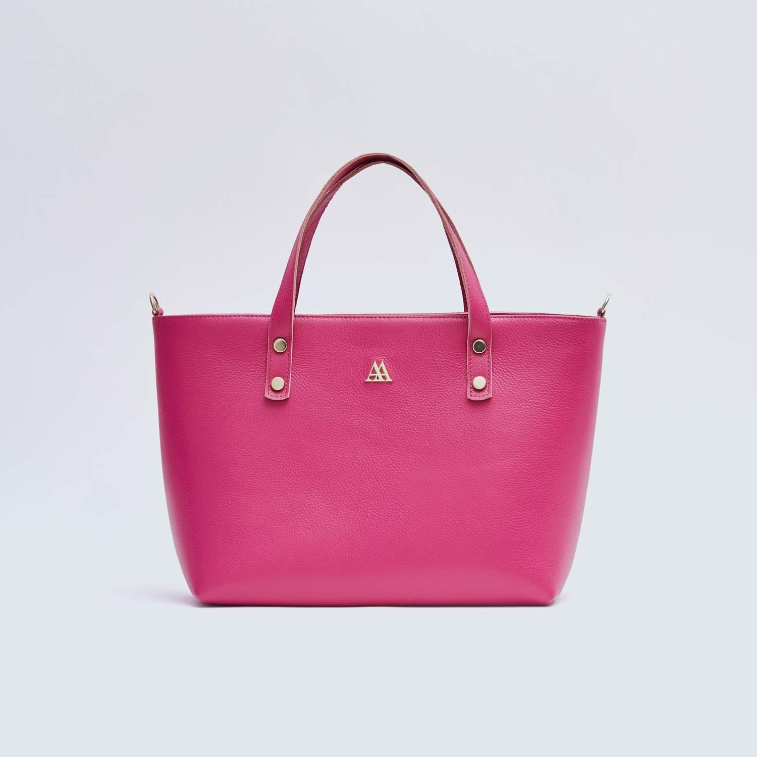 Antonia Bolso Shopper Piel Fucsia