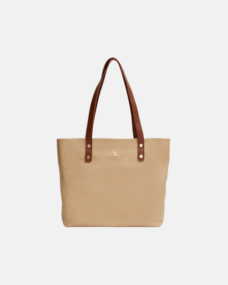 Sofia Bolso Shopper Piel Beig
