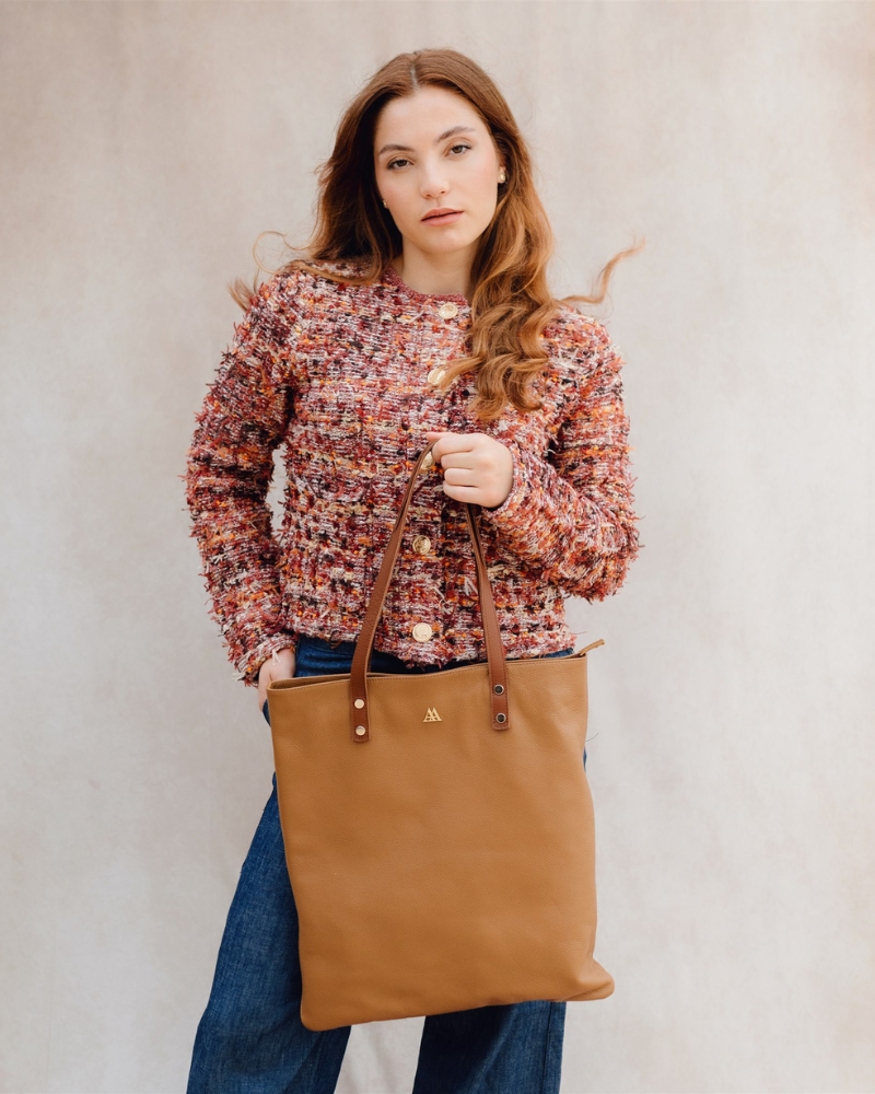 Noa Bolso Tote Bag Piel Cuero
