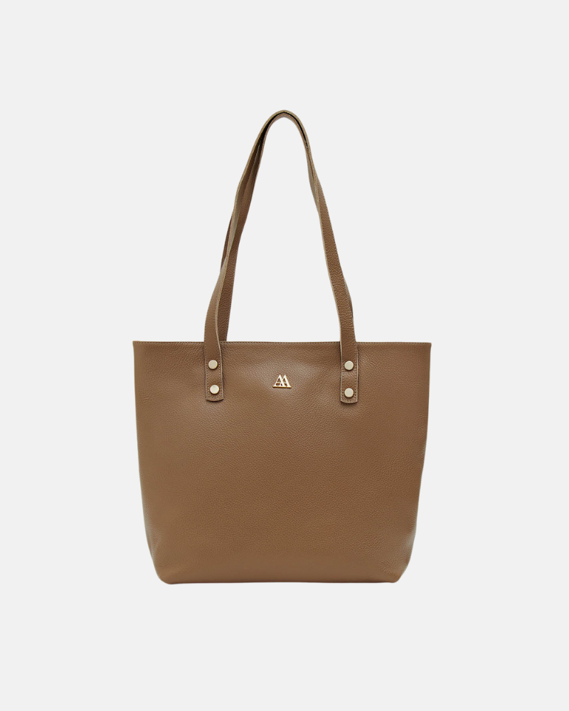 Sofia Bolso Shopper Piel Taupe