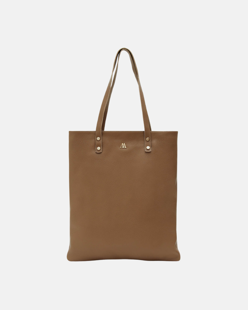 Noa Bolso Tote Bag Piel Taupe