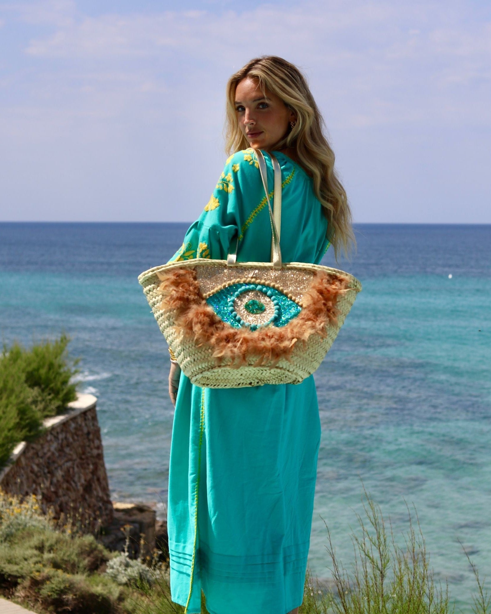 Medium-sized basket, Ojo Cris Mata