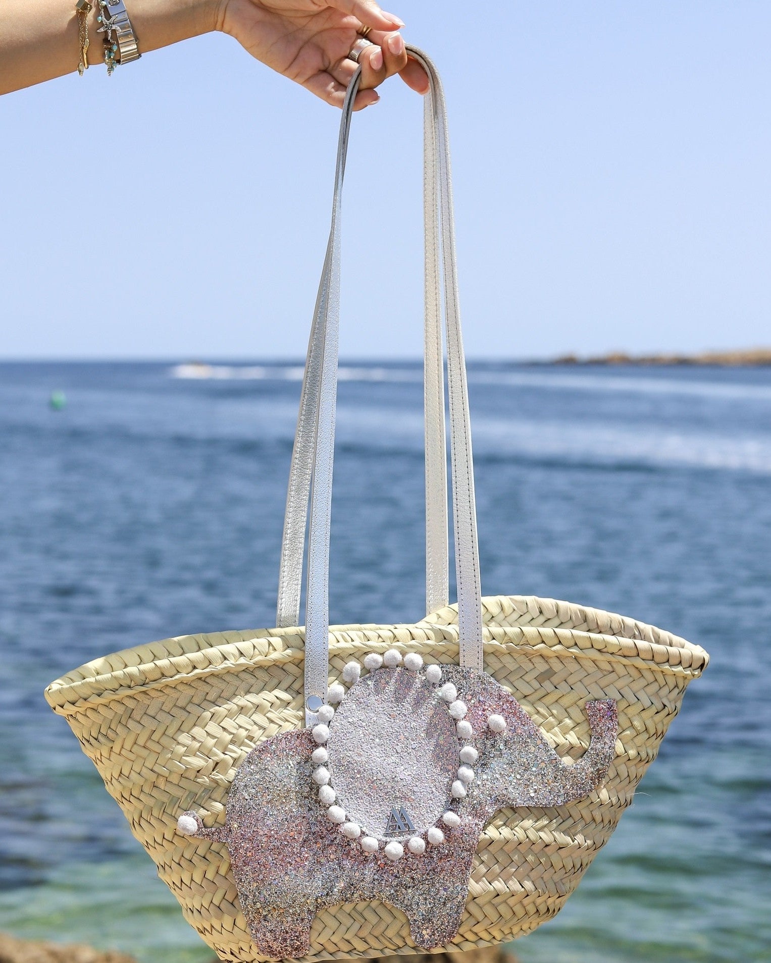 Small Elephant Basket Cris Mata