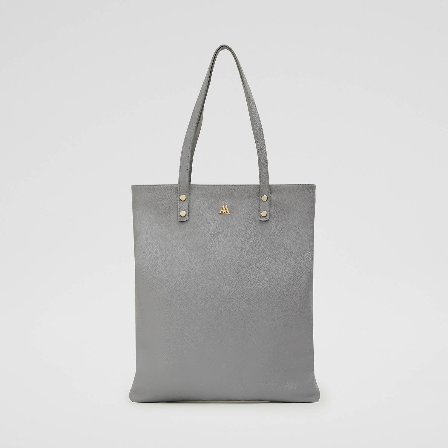 Noa Bolso Tote Bag Piel Gris