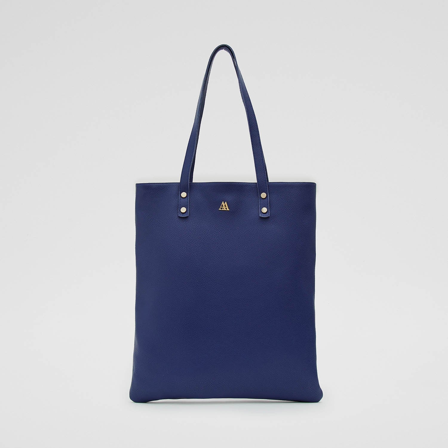 Noa Bolso Tote Bag Piel Azul