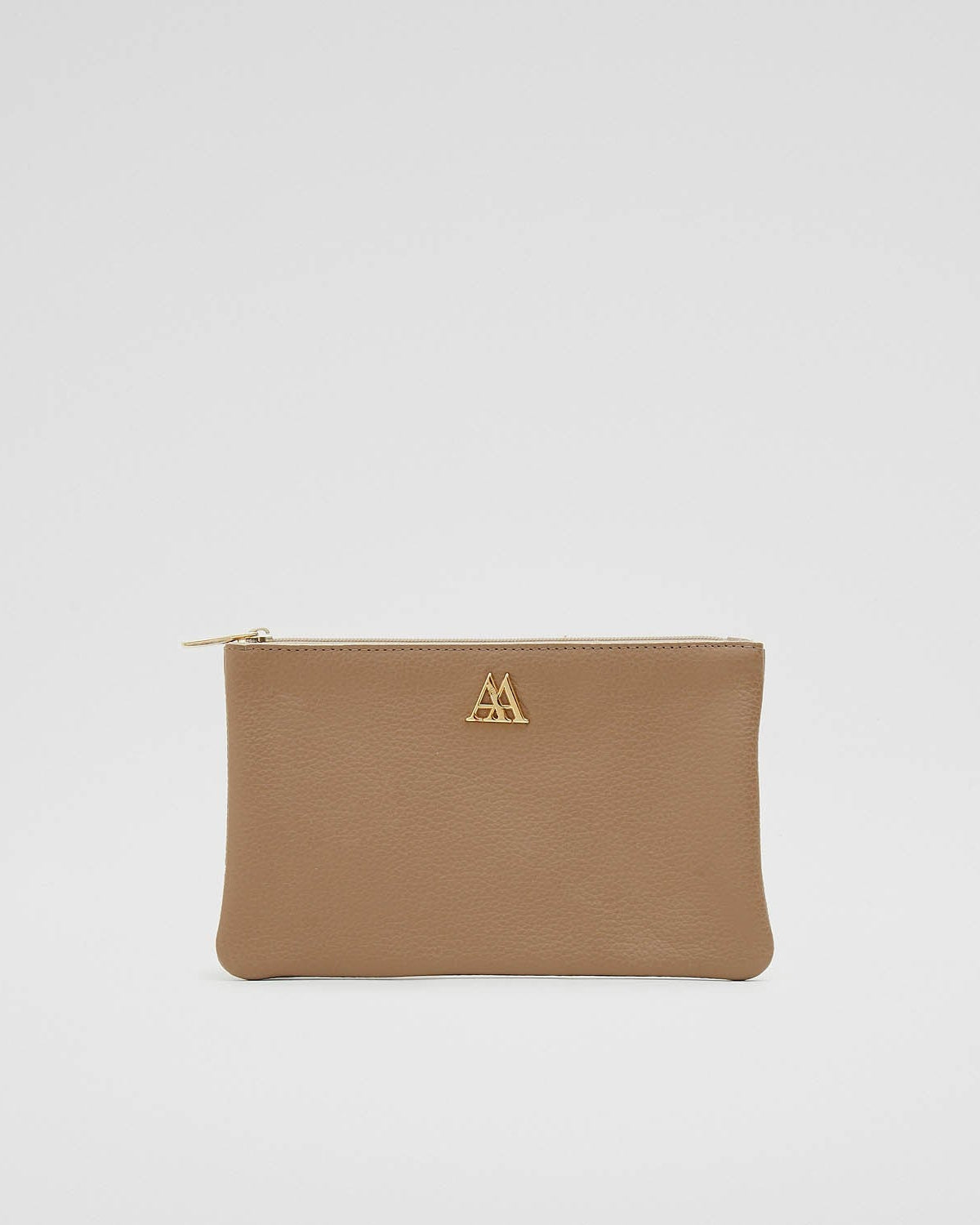 Maya Monedero Piel Taupe