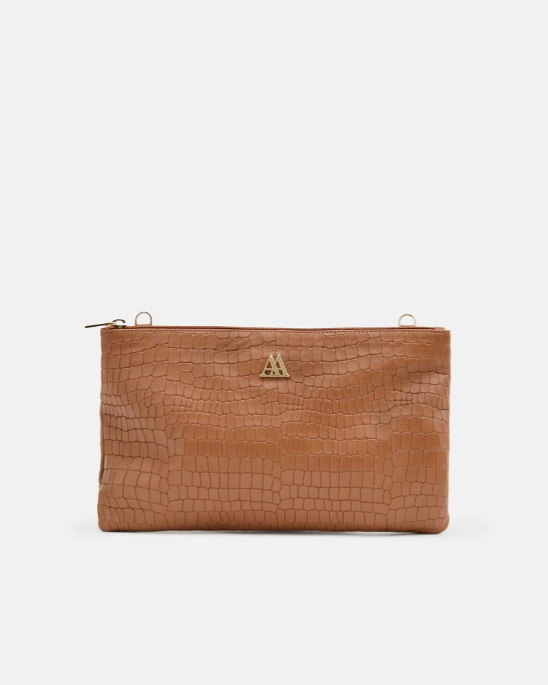 Catalina Leather Clutch Bag
