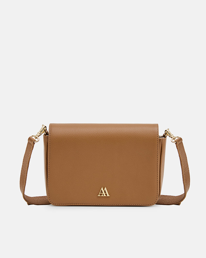 María Bolso Solapa Mini Piel Cuero