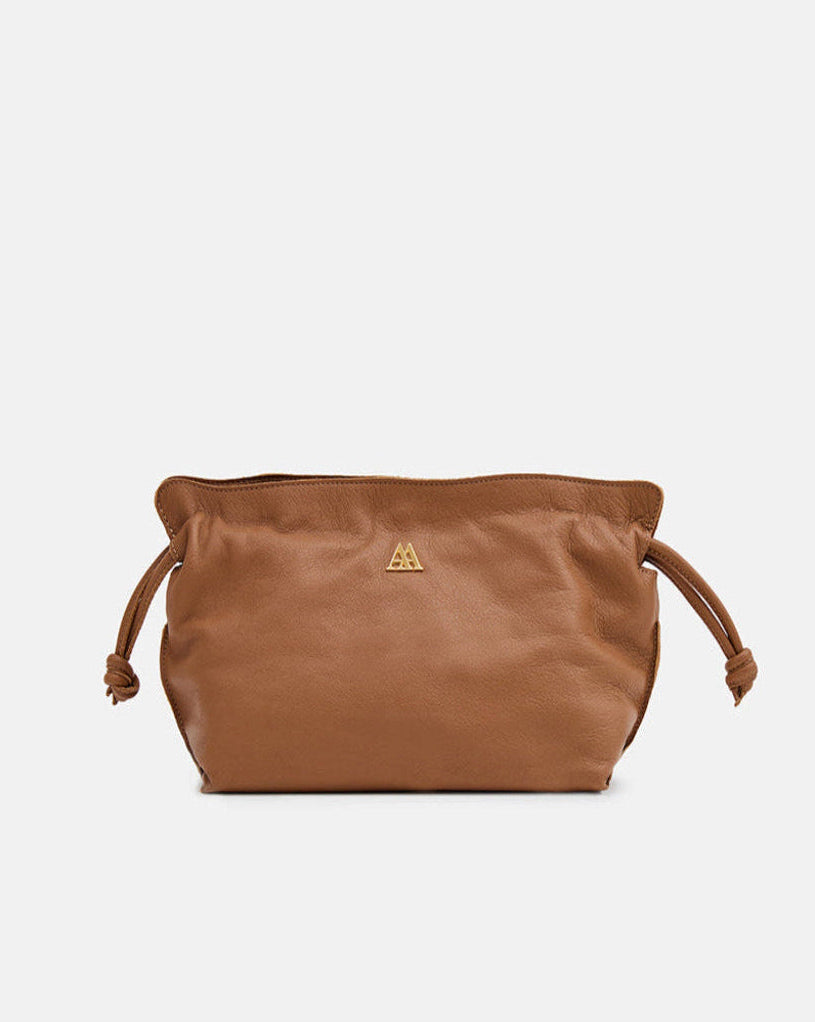 Fiona Leather Gathered Bag