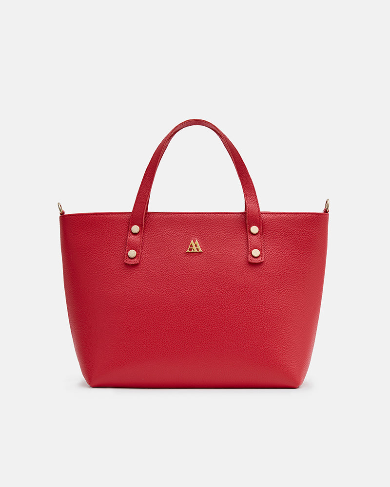 Antonia Bolso Shopper Piel Rojo