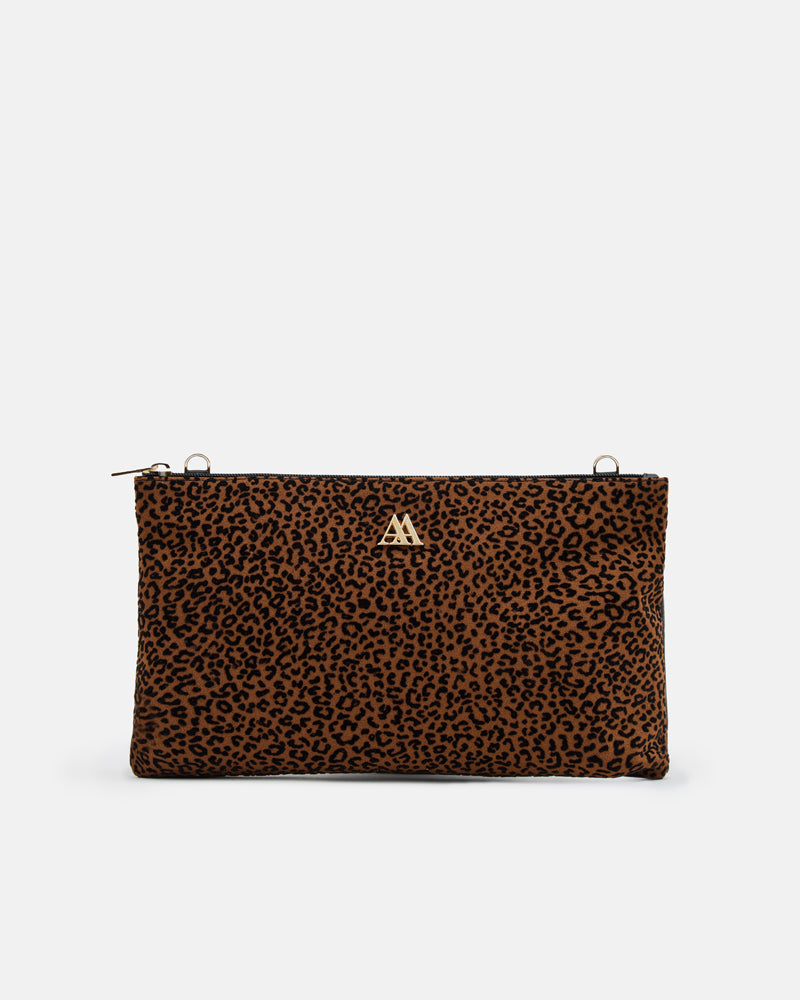 Catalina Leather Clutch Bag