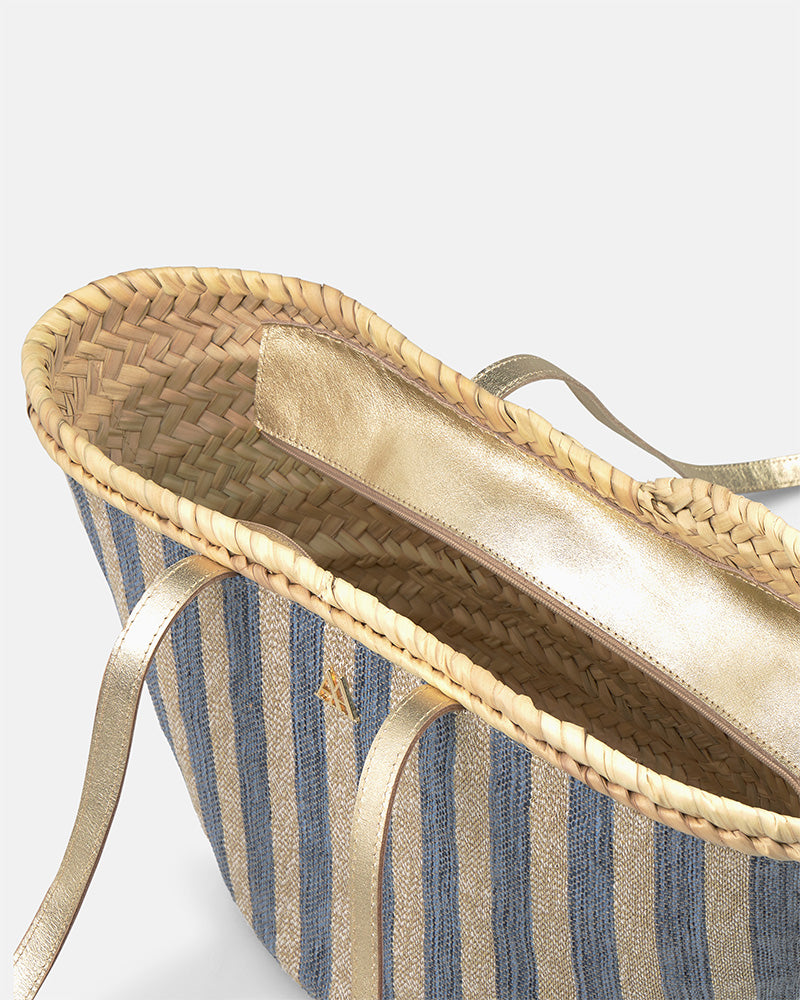 Carmen Rayas Lurex Azul
