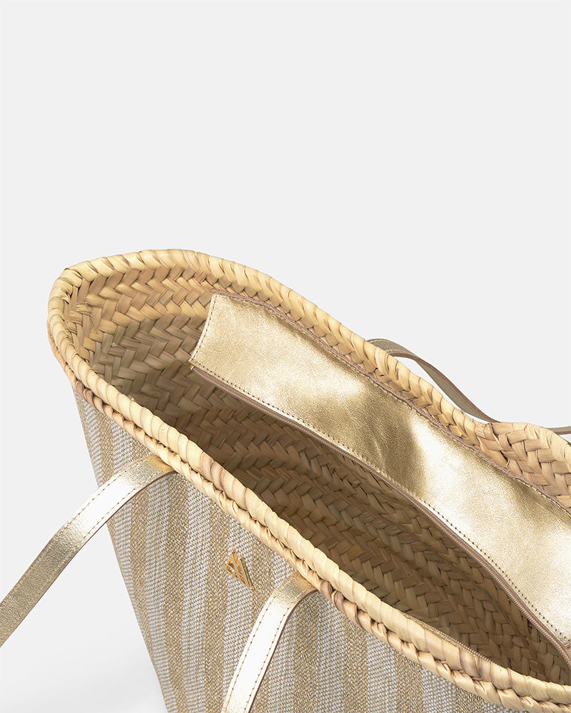 Carmen Rayas Lurex Beig