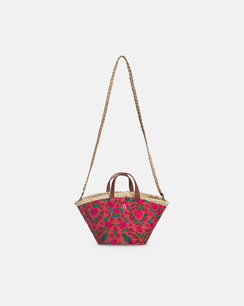 Carmina Bordado Flores Coral