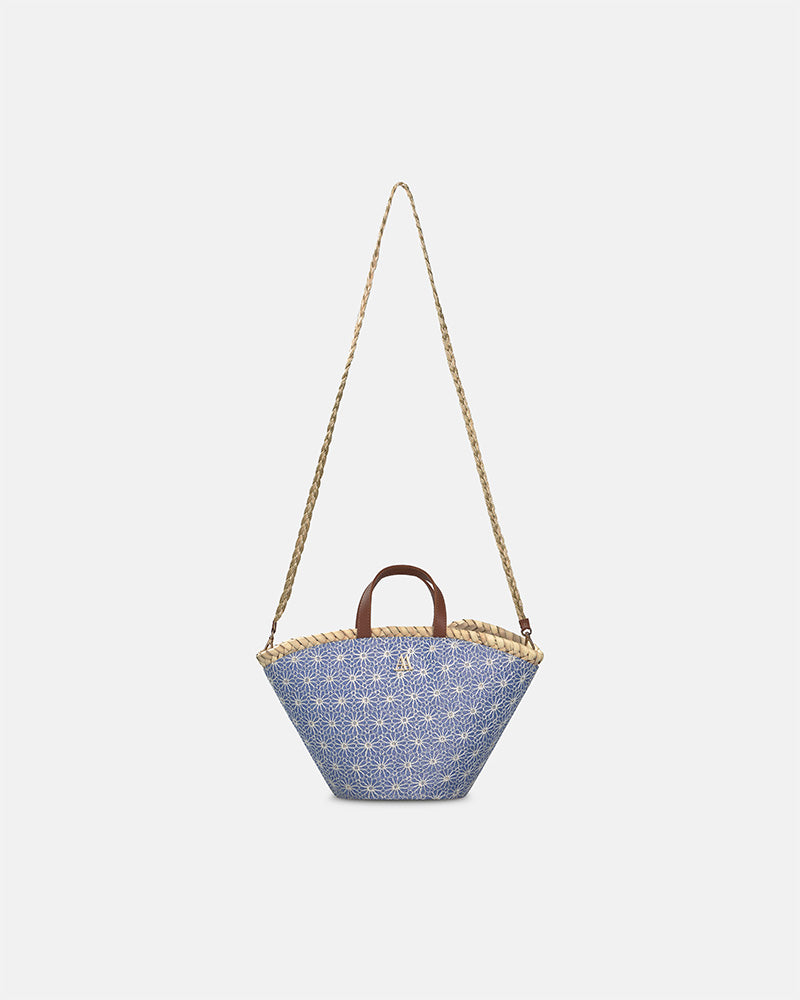 Carmina Flores Lurex Azul