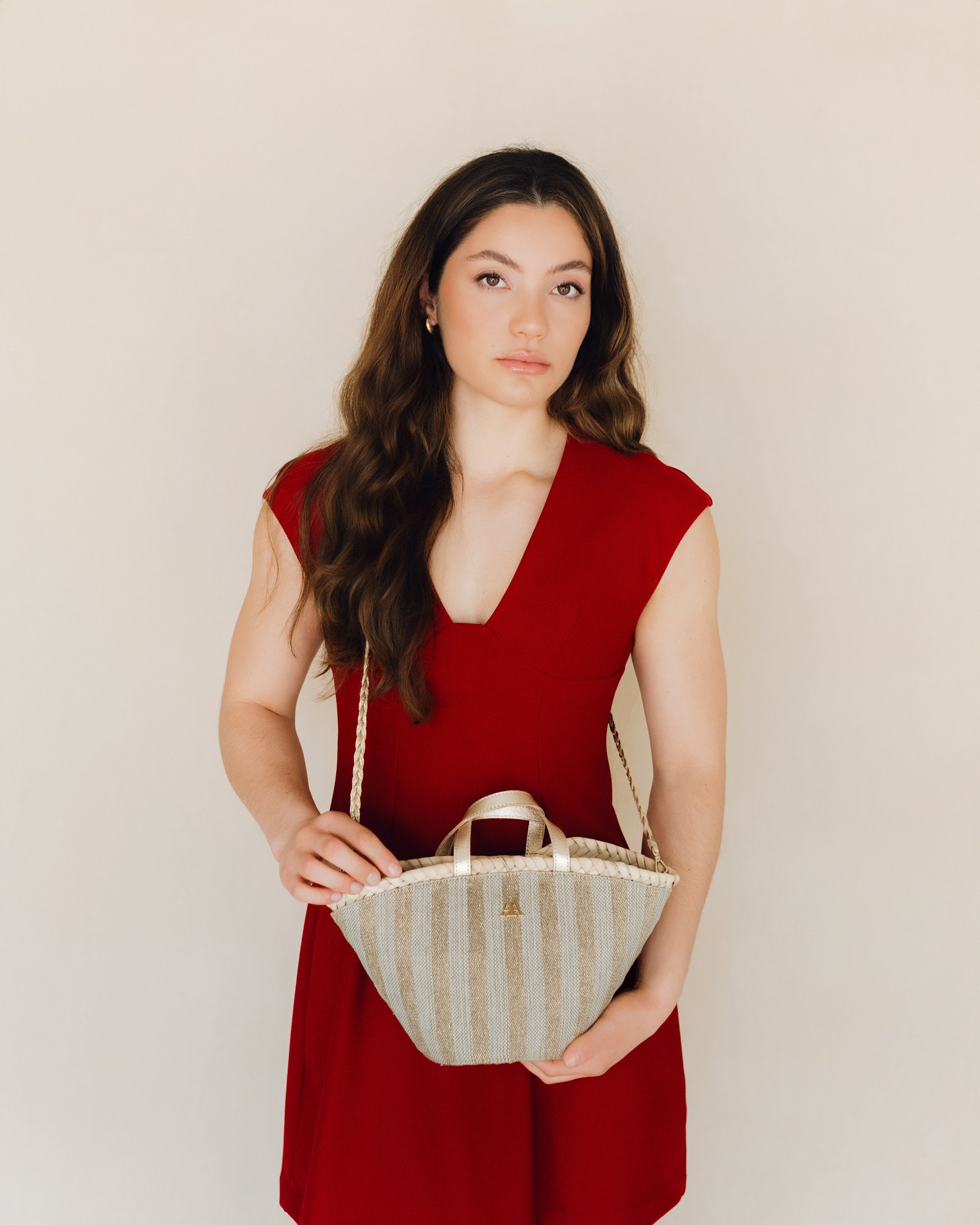 Carmina Rayas Lurex Beig