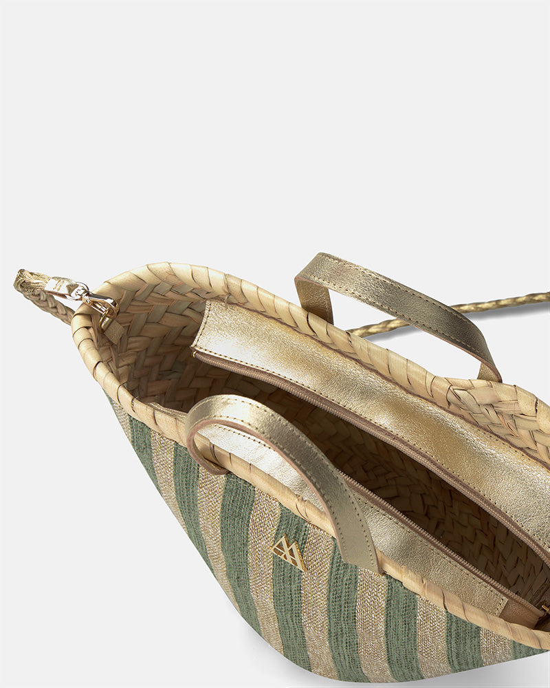 Carmina Rayas Lurex Verde