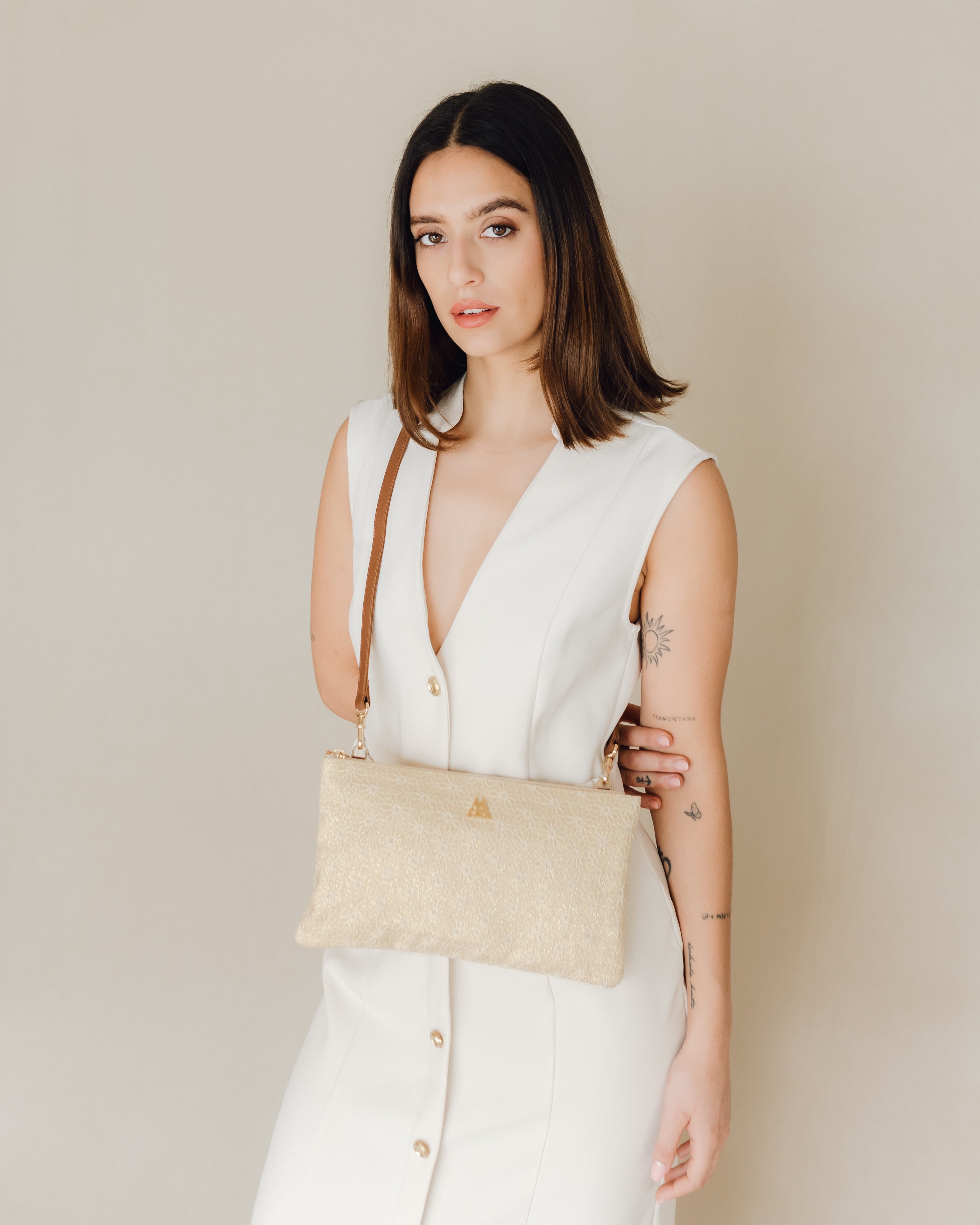 Catalina Flores Lurex Oro