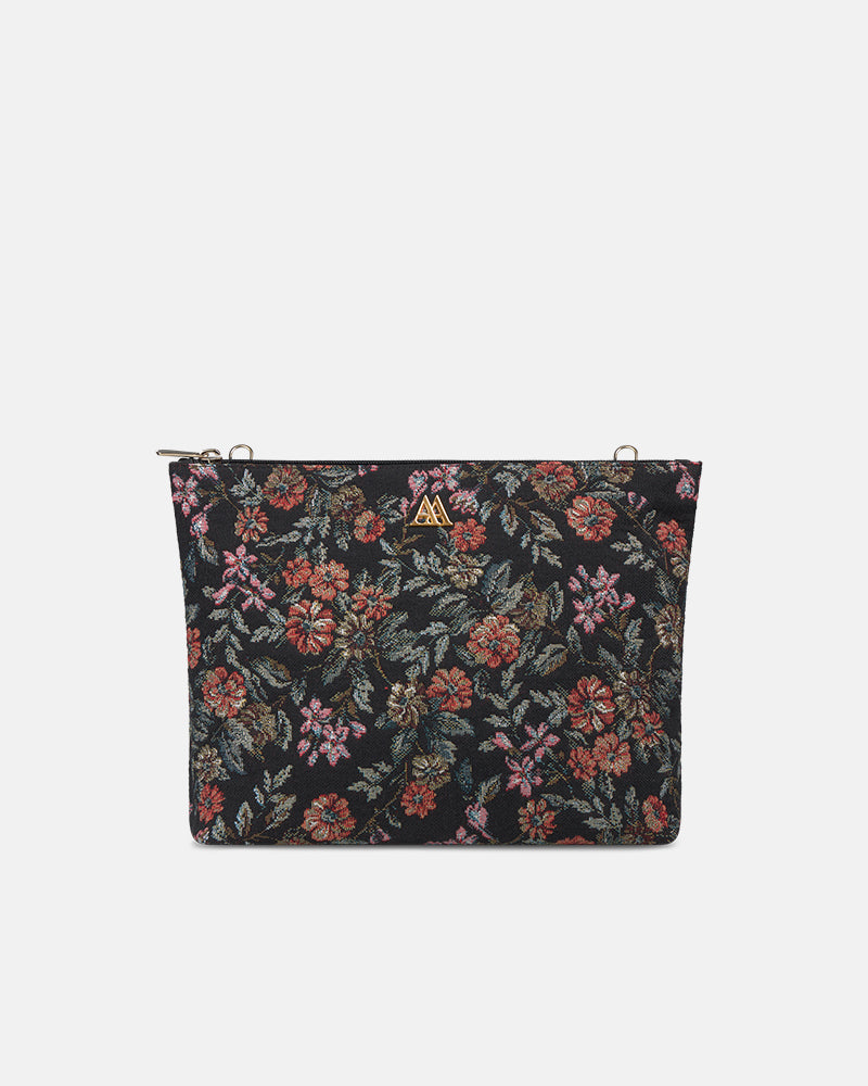 Manola Floral Negro